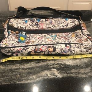 Tokidoki 14” Bag w/Key Chain & Front Pocket Used in Excellent Condition